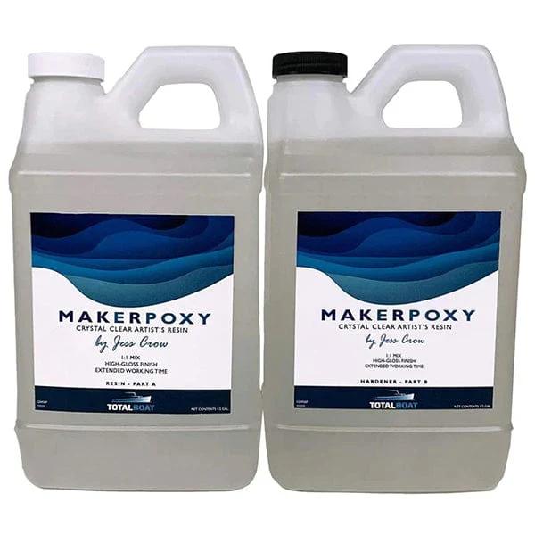 MakerPoxy Crystal Clear Artist Resin by Jess Crow - Size:1 Gallon